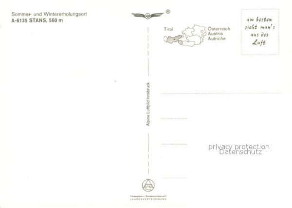 Stans Tirol Fliegeraufnahme St. Georgenberg Wolfskl – Bild 2