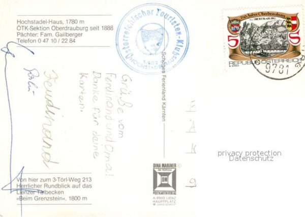 Oberdrauburg Kaernten Hochstadelhaus – Bild 2