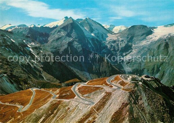 Grossglockner Hochalpenstrasse Fliegeraufnahme