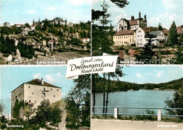 Fuerstenstein Niederbayern Schloss Fürstenstein Saldenburg Schloss