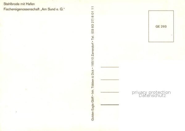 Stahlbrode Fischereigenossenschaft Am Sund – Bild 2
