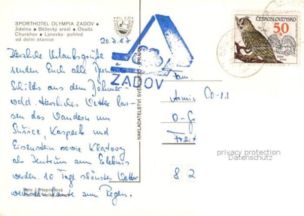Stachy Susice Okres Pachatice Sporthotel Olympia Zadov – Bild 2