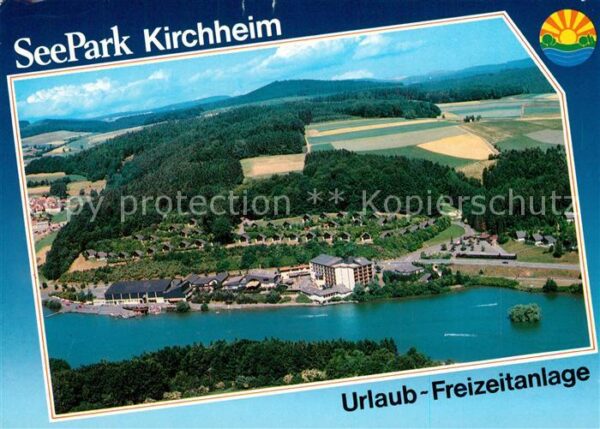Kirchheim Hessen Fliegeraufnahme Seepark