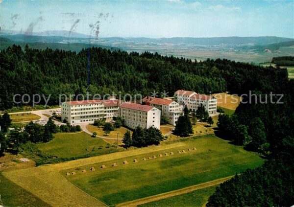 Cham Oberpfalz Fliegeraufnahme Bayerwaldsanatorium Win