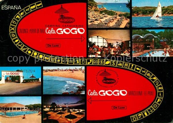 Barcelona Cataluna Cala Gogo Camping Caravaning Costa Dora