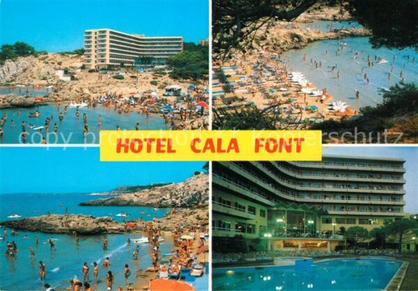 Salou Hotel Cala Font Strandpartien Swimmingp
