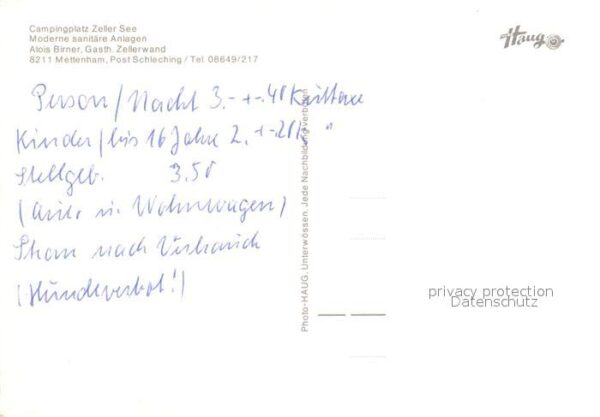 Mettenham Camping Zeller See Restaurant Sanitäre – Bild 2
