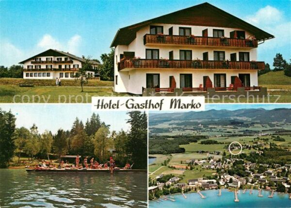 Seelach Klopeinersee Hotel Gasthof Marko Gondelteich Flieger