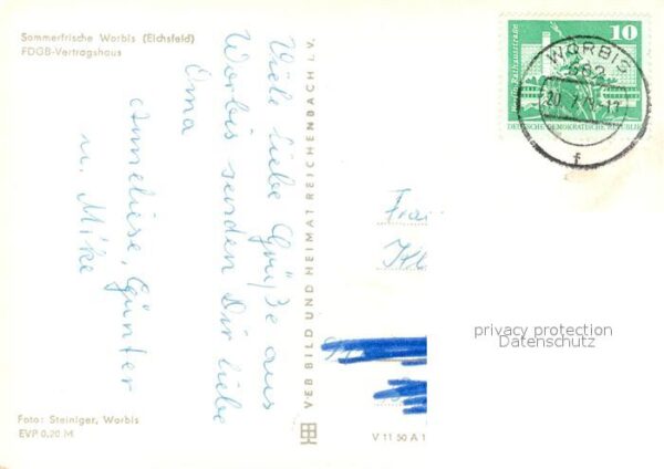 Worbis FDGB Vertragshaus – Bild 2