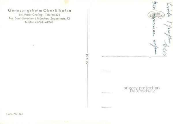 Grafing Muenchen Genesungsheim Oberölkofen – Bild 2