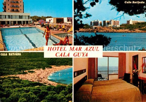 Cala Ratjada Mallorca Hotel Mar Azul Cala Guya Strand Hotelzi