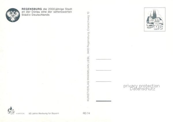 Regensburg an der Donau Fliegeraufnahme – Bild 2