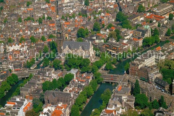 Amsterdam Niederlande Fliegeraufnahme
