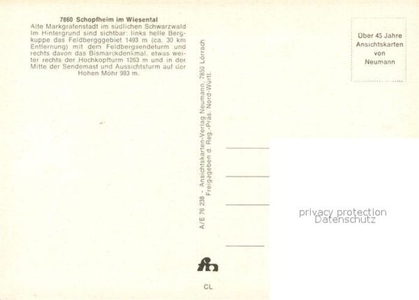 Schopfheim Fliegeraufnahme – Bild 2