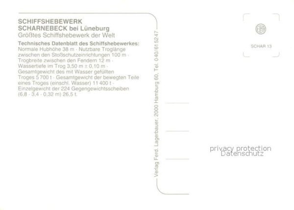 Scharnebeck Lueneburg Schiffshebewerk Details – Bild 2