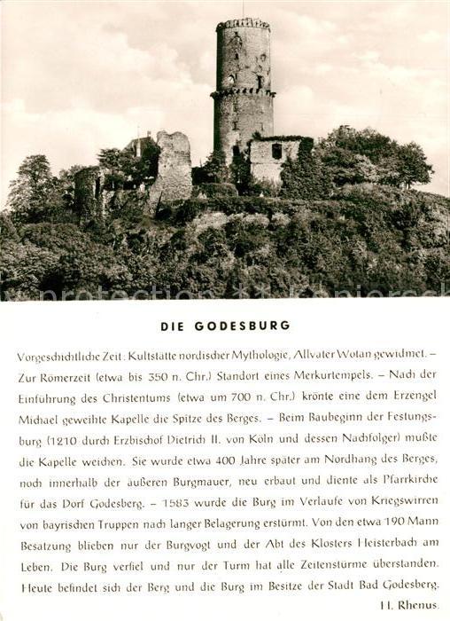 Bad Godesberg Die Godesburg