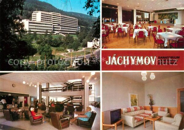 Jachymov Sanatorium Akademika Behounka Speisessa