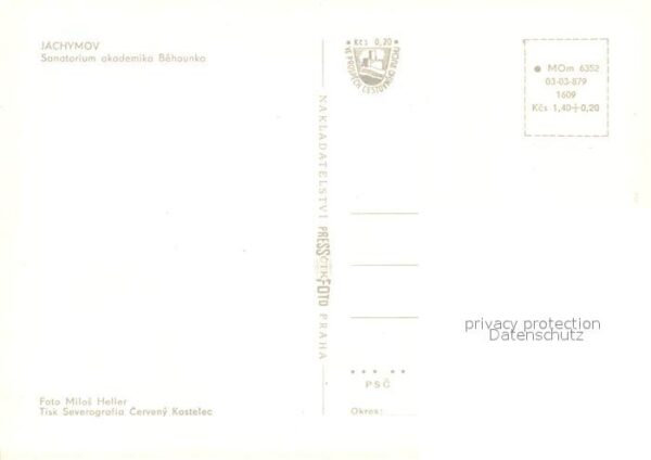 Jachymov Sanatorium Akademika Behounka Speisessa – Bild 2