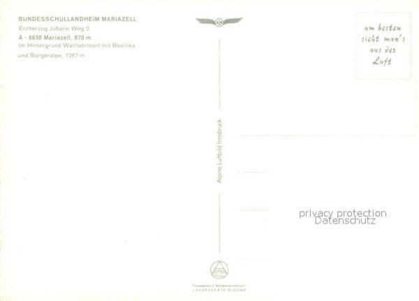 Mariazell Steiermark Bundesschullandheim Mariazell Fliegerau – Bild 2