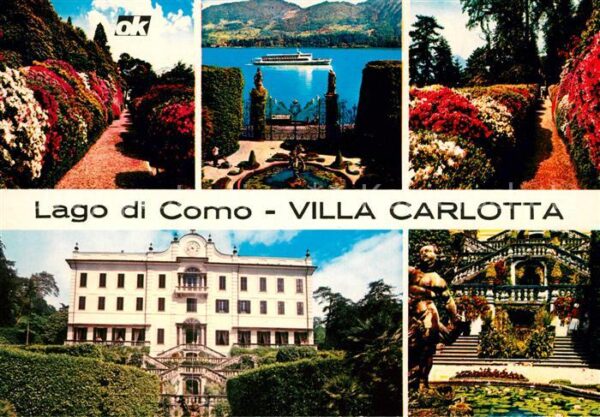 Lago di Como Villa Carlotta Details