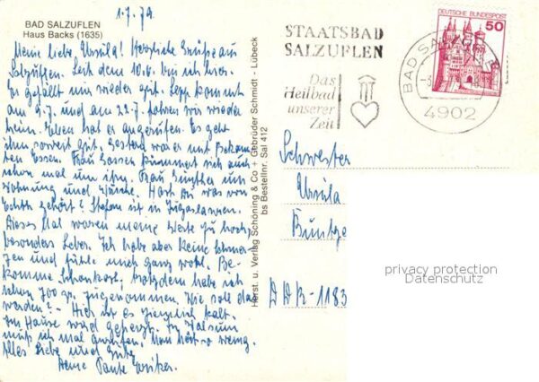 Bad Salzuflen Haus Backs – Bild 2