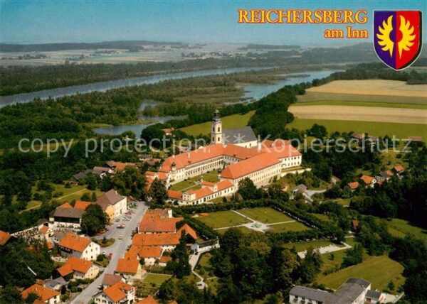 Reichersberg Inn Augustiner Chorherrenstift Fliegeraufna