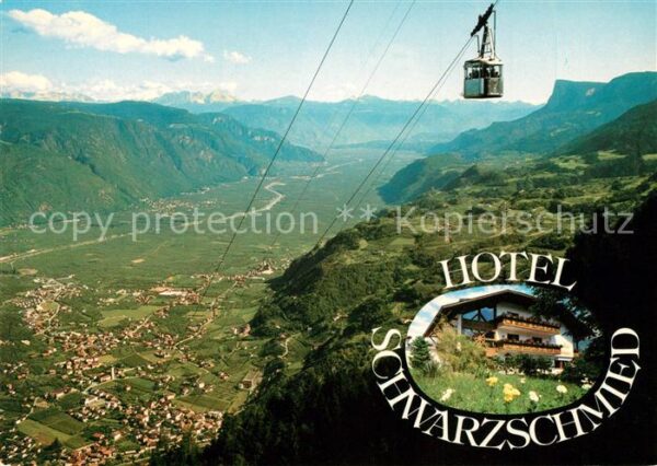 Lana Meran Hotel Schwarzschmied Seilbahn