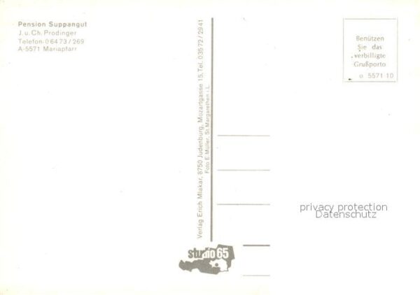 Mariapfarr Pension Suppengut Kapelle – Bild 2