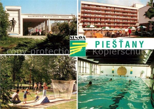 Piestany Hotel Slnava Schwimmbad Minigolf