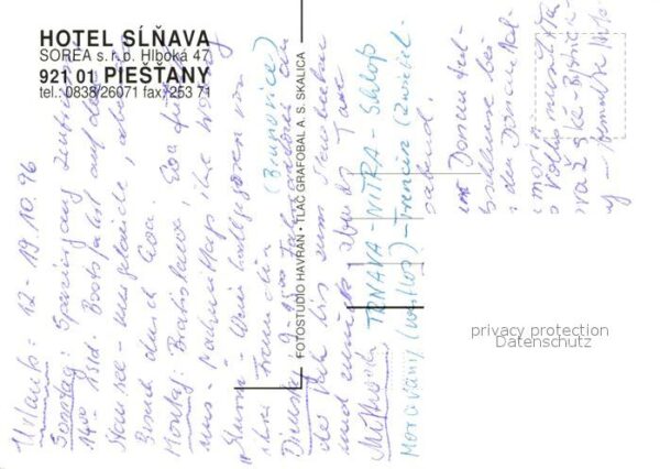 Piestany Hotel Slnava Schwimmbad Minigolf – Bild 2
