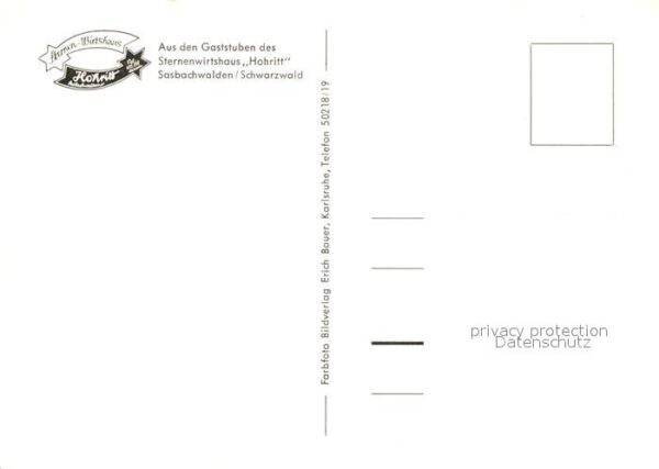 Sasbachwalden Sternenwirtshaus Hohritt Stube – Bild 2