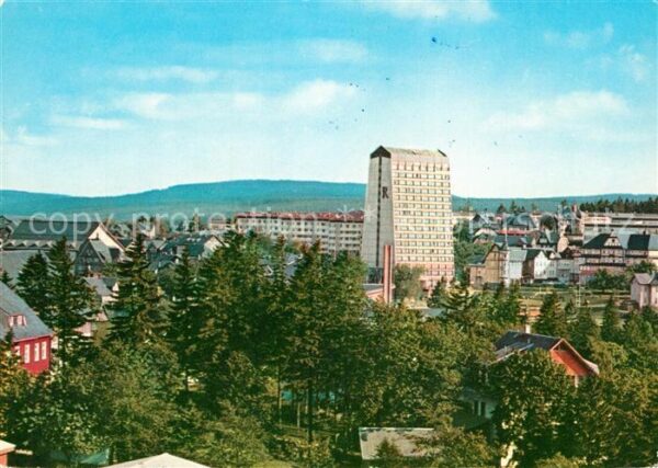 Oberhof Thueringen FDGB Erholungsheim Rennsteig
