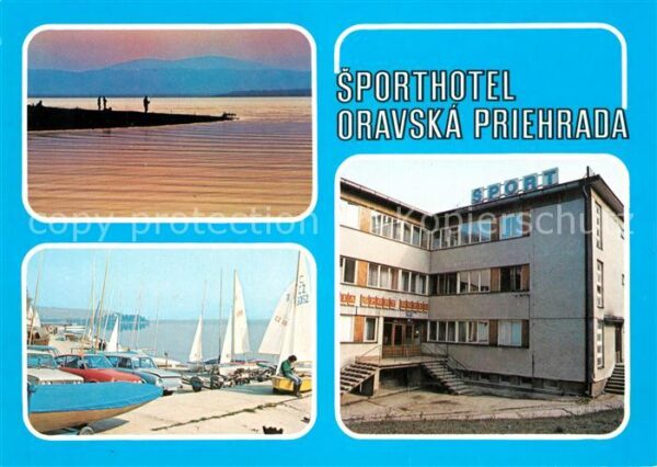 Oravska Priehrada Sporthotel Bootshafen