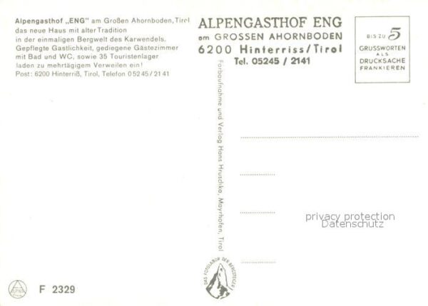 Ahornboden Alpengasthof Eng – Bild 2