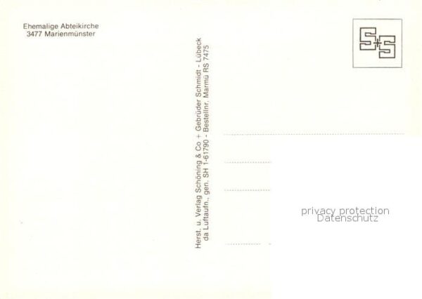 Marienmuenster Fliegeraufnahme Abteikirche – Bild 2