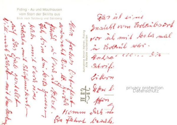 Piding Au Mauthausen Salzburg Gaisberg – Bild 2