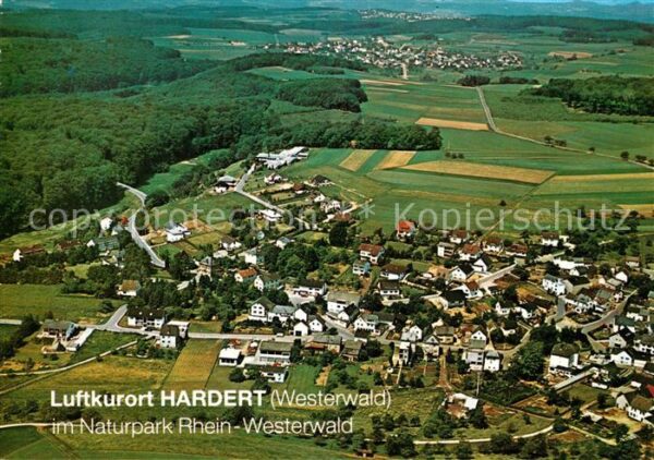 Hardert Fliegeraufnahme Erholungsheim Haus auf