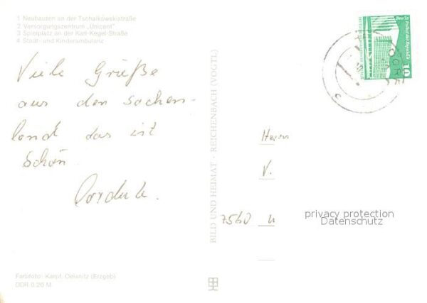 Freiberg Sachsen Tschaikowkistrasse Versorgungszentrum U – Bild 2