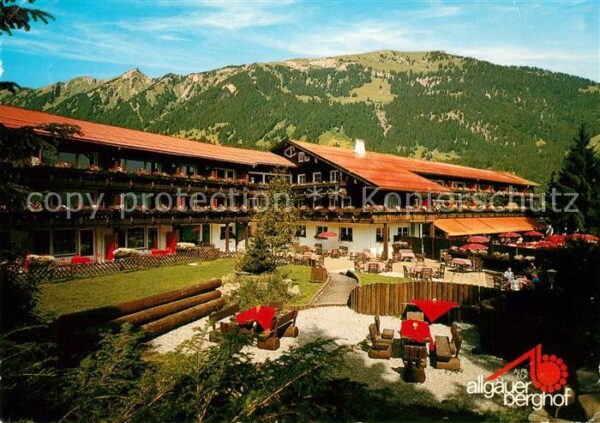 Sonthofen Oberallgaeu Sporthotel Allgäuer Berghof