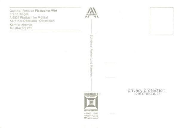 Flattach Gasthof Flattacher Wit – Bild 2