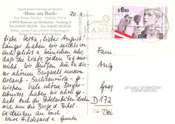 Ramsau Dachstein Steiermark Haus am Bach – Bild 2