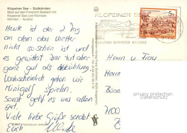 Klopeinersee Fliegeraufnahme – Bild 2