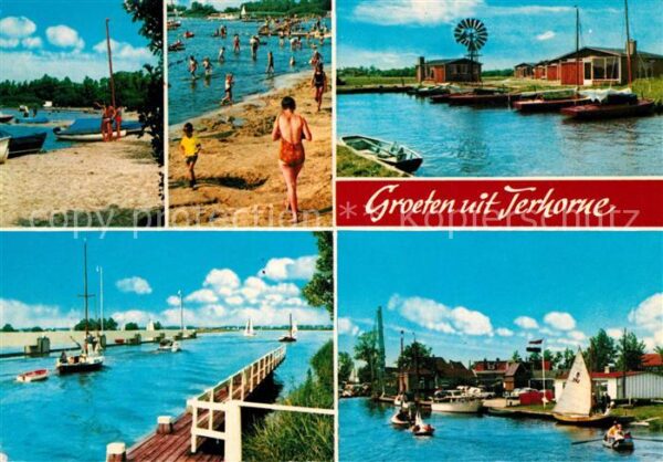 Terhorne Hafen Strand