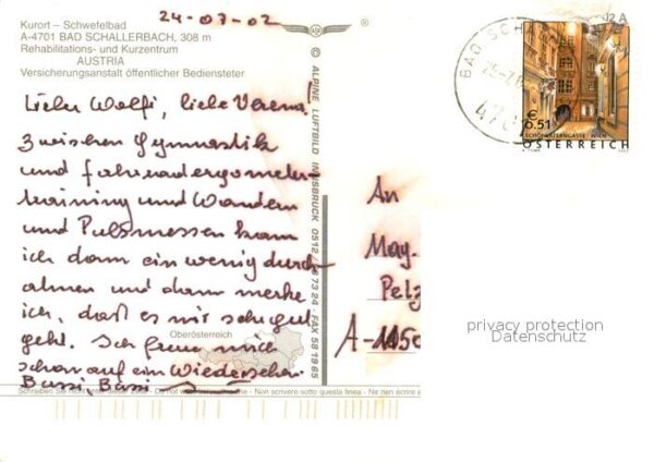 Bad Schallerbach Rehab Austria Fliegeraufnahme – Bild 2