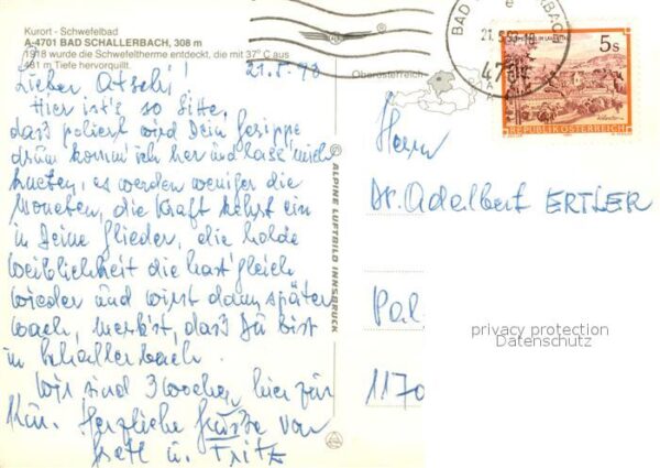 Bad Schallerbach Fliegeraufnahme – Bild 2