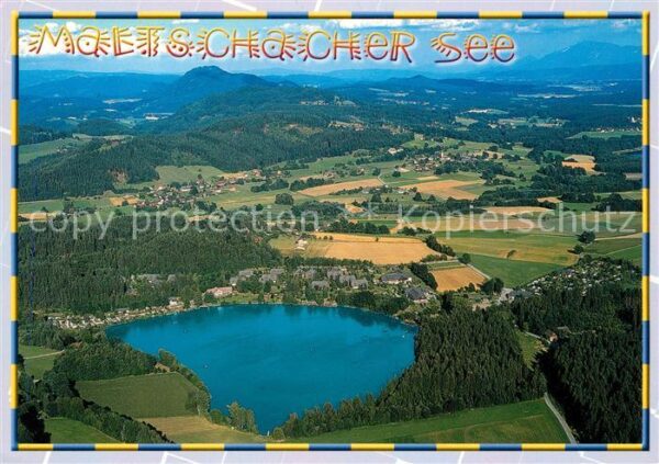 Maltschachersee Fliegeraufnahme