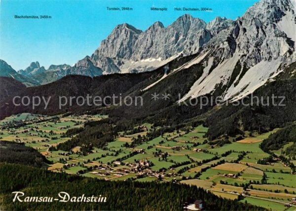 Ramsau Dachstein Steiermark Fliegeraufnahme Bischifsmütze Torstein