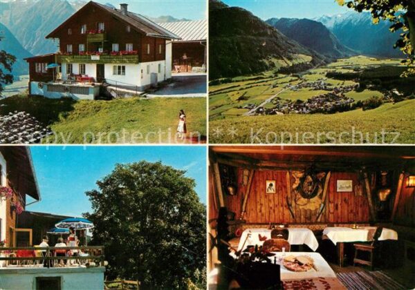 Neukirchen Grossvenediger Berggasthaus Stockenbaum Landschaftspan