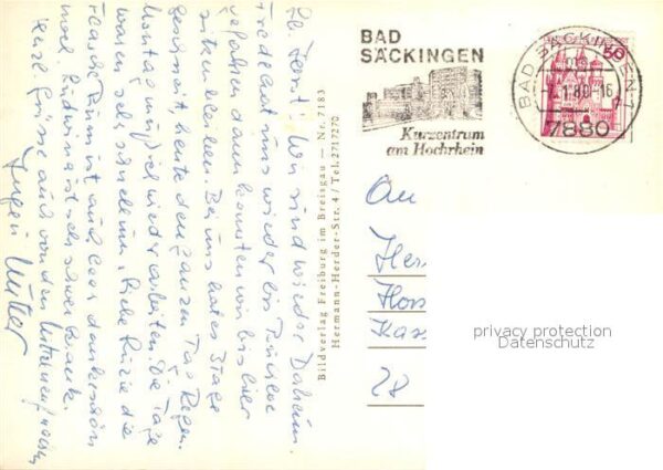Bad Saeckingen Kurklinik Hochrhein Rheumaklinik Therma – Bild 2