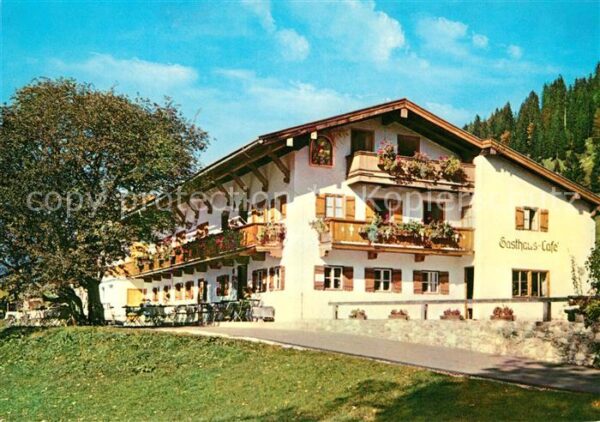 Ramsau Berchtesgaden Gasthaus Cafe Hindenburglinde an der de